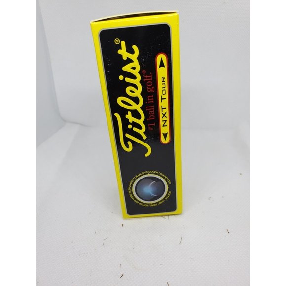 Score Big: Titleist NXT Tour Golf Balls 3-Pack for Ultimate Swing Success! - Picture 2 of 8